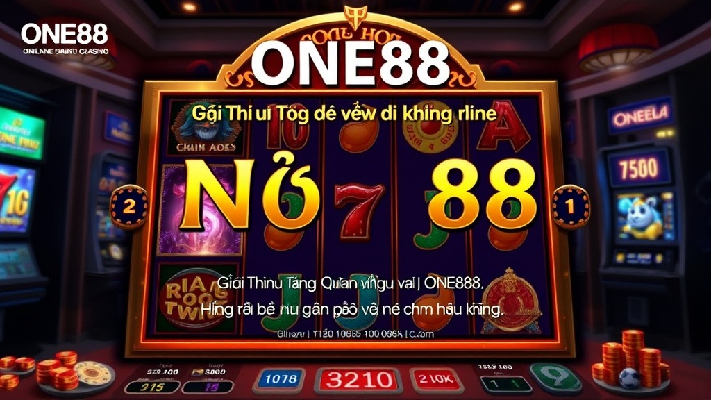 Nổ Hũ ONE88 - Trải Nghiệm Đẳng Cấp Và Cơ Hội Thắng Lớn Trong Thế Giới Casino Trực Tuyến